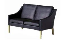 Børge Mogensen: Lædersofa BM-2208